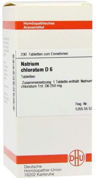 Natrium Chloratum D6 200 Tabletten