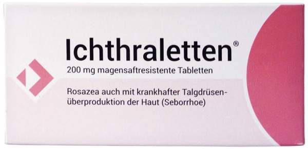 Ichthraletten 200 mg 168 Magensaftresistente Tabletten