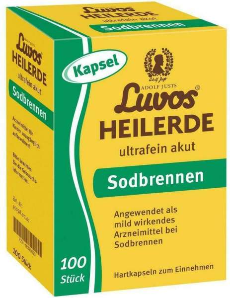 Luvos Heilerde Ultrafein Akut Sodbrennen Kapseln