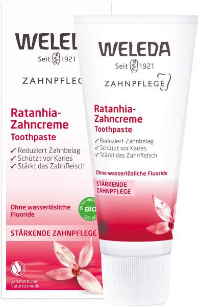 Weleda Ratanhia-Zahncreme 75 ml