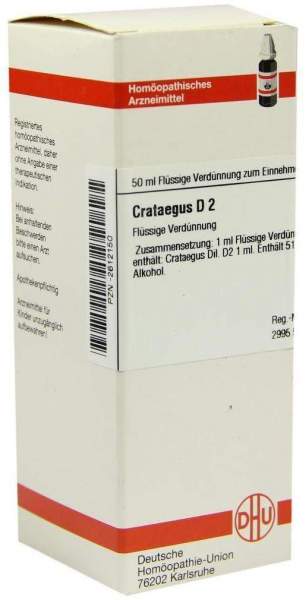 Dhu Crataegus D2 50 ml Dilution
