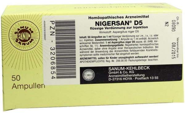 Nigersan D 5 50 X 1 ml Ampullen
