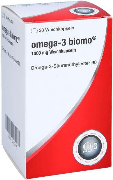 Omega 3 Biomo 1.000 mg 28 Weichkapseln