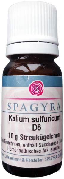 Kalium Sulfuricum D 6 Globuli 10 G