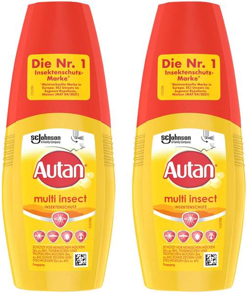 Autan Multi Insect Pumpspray 2 x 100 ml