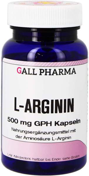 L-Arginin 500 mg Gph 80 Kapseln