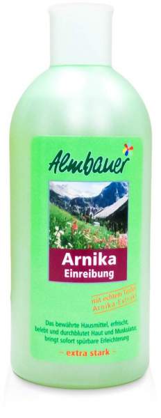 Almbauer Arnika Einreibung Extra Stark 500 ml Einreibung