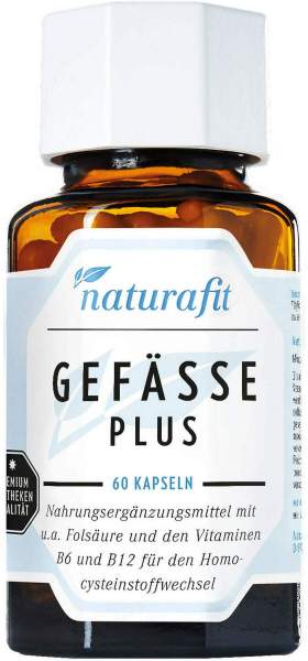 Naturafit Gefäße Plus 60 Kapseln