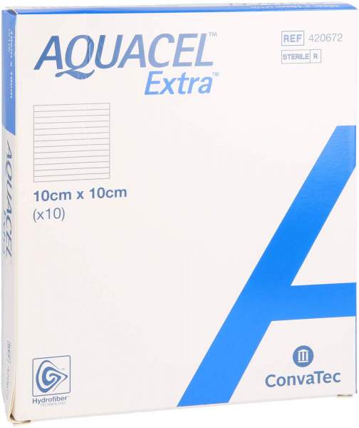 Aquacel Extra 10x10 cm Kompressen Cpc