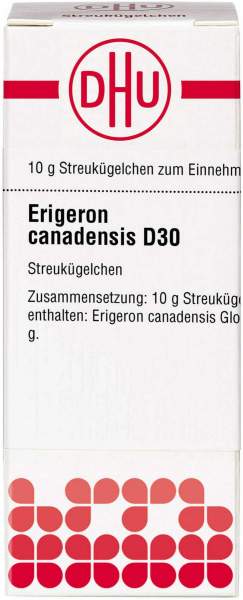 Dhu Erigeron Canadensis D30 Globuli 10 G