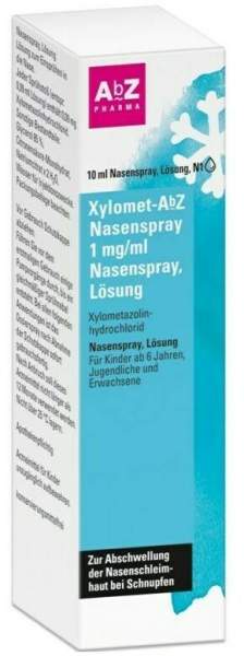 Xylomet AbZ 1 mg je ml Nasenspray 10 ml