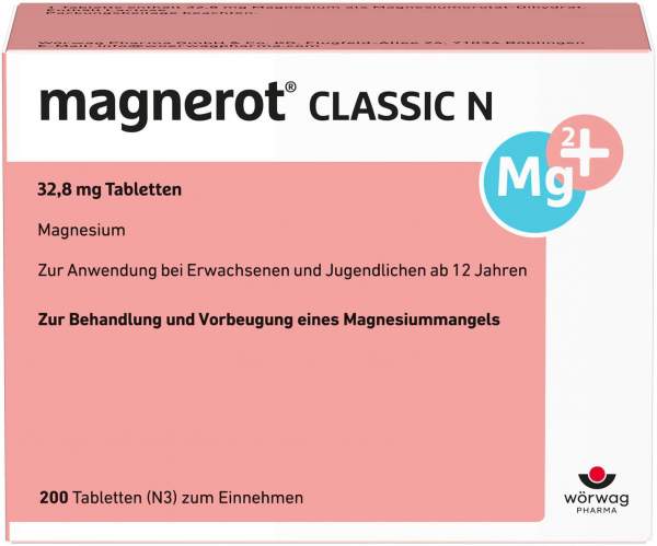 Magnerot Classic N 200 Tabletten