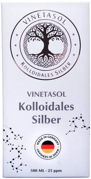 Vinetasol Kolloidales Silber 25 Ppm