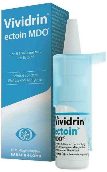 Vividrin Ectoin MDO Augentropfen 1 X 10 ml Augentropfen
