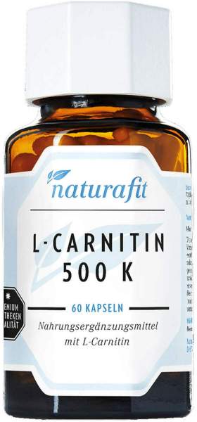 Naturafit L - Carnitin 500 K Kapseln 60 Stk