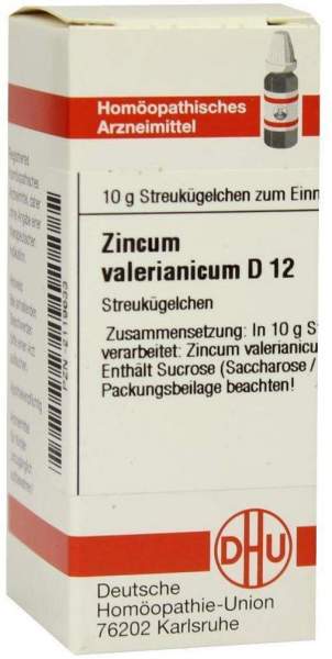 DHU Zincum Valerianicum D12 10 g Globuli