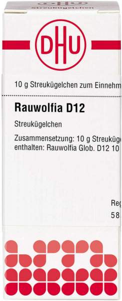 Dhu Rauwolfia D12 Globuli 10 G