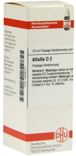 DHU Alfalfa D2 Dilution