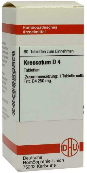 Kreosotum D 4 Tabletten
