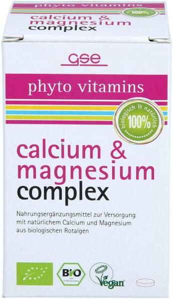 Gse Calcium &amp; Magnesium Complex Bio Tabletten 60 Stück
