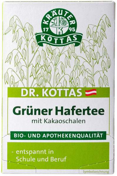 Dr.Kottas Grüner Hafertee Mit Kakaoschalen Fbtl