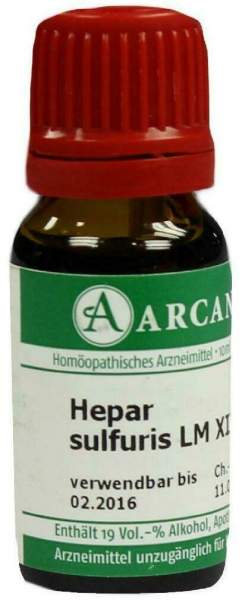 Hepar Sulfuris Lm 12 Dilution 10 ml