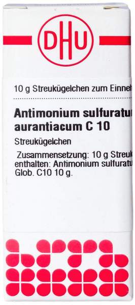 Antimonium Sulfuratum aurantiacum C 10 Globuli 10 g