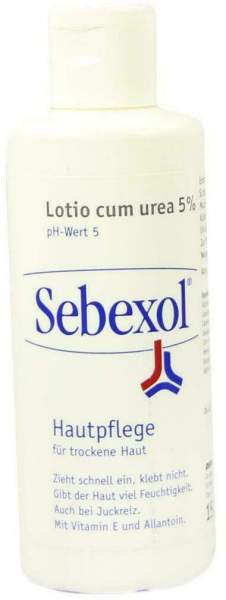 Sebexol Lotio Cum Urea 5% 150 ml Emulsion