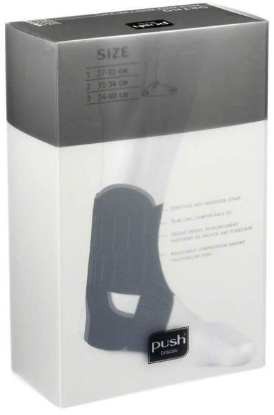 Push Aequi Knöchelorthese Gr.3 Links Hw.,grau