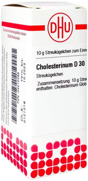 Cholesterinum D 30 Globuli
