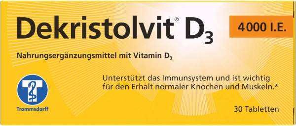 Dekristolvit D3 4.000 I.E. 30 Tabletten