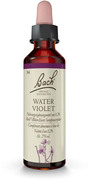 Bachblüten Water Violet 20 ml Tropfen