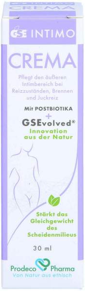 GSE intimo Crema mit Postbiotika 30 ml