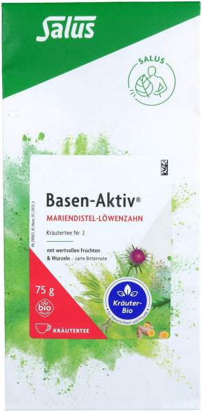 Basen Aktiv Tee Nr.2 Mariendistel-Löwenzahn Bio Salus 75 g