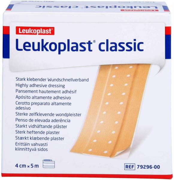 Leukoplast Classic Pflaster 4 Cmx5 M Rolle
