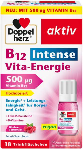 Doppelherz B12 Intense Vita-Energie 18 Trinkampullen