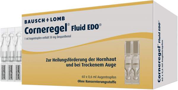 Corneregel Fluid Edo 60 x 0,6 ml Augentropfen