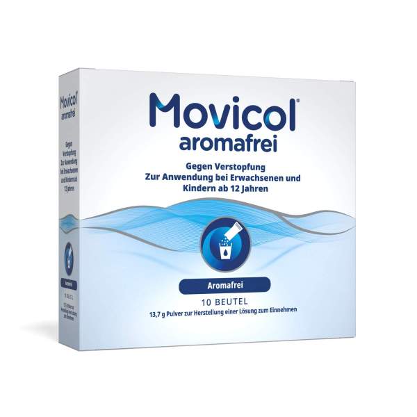 Movicol Aromafrei 10 Stück Plv.Z.Her.E.Lsg.Z.Einnehmen