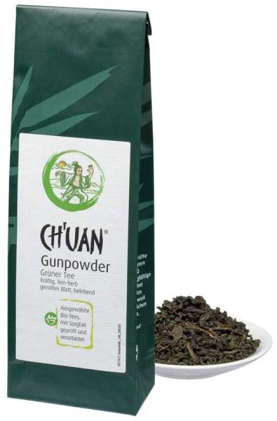 Chuan Gunpowder Bio Schoenenberger Tee 100 g
