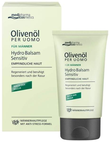 medipharma cosmetics Olivenöl Per Uomo Hydro Balsam Sensitiv 50 ml Balsam