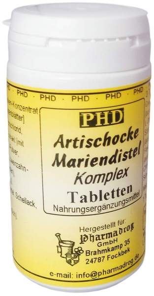 Artischocke Mariendistel Komplex Tabletten 90 Stück