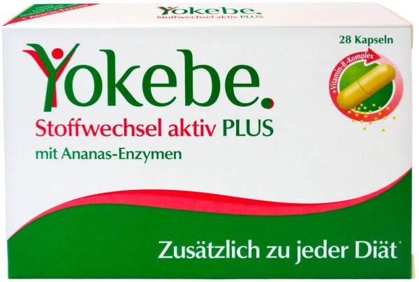 YOKEBE Stoffwechsel aktiv Plus NF2 Kapseln DE