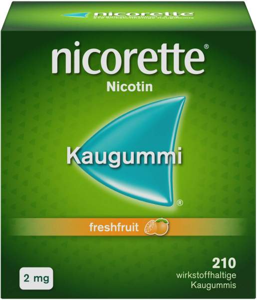 Nicorette 2 mg freshfruit 210 Kaugummis