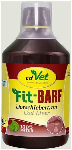 Fit-Barf Dorschlebertran Vet 500 ml