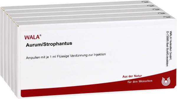 Aurum-Strophanthus Ampullen 50 X 1 ml
