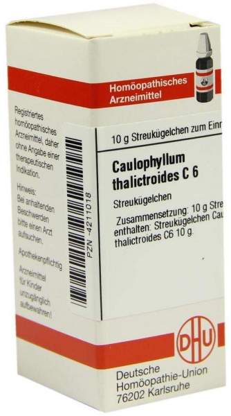 Dhu Caulophyllum Thalictroides C6 Globuli