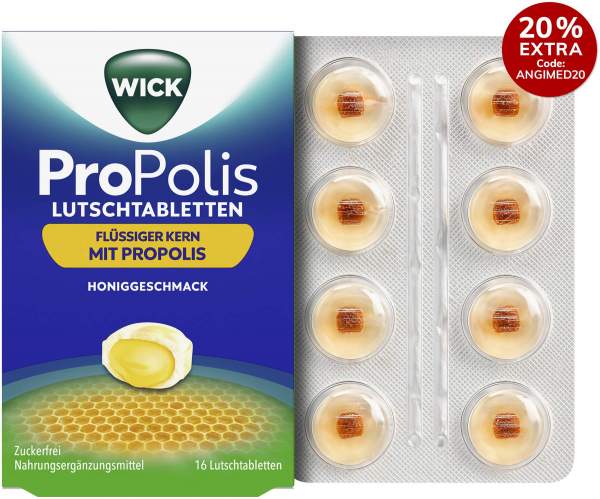 WICK ProPolis 16 Lutschtabletten