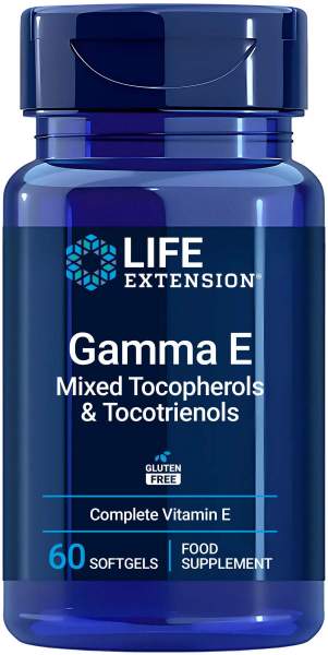 Gamma E Mixed Tocopherols &amp; Tocotrienols 60 Weichkapseln