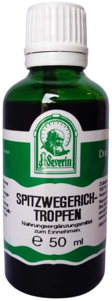 Spitzwegerich Tropfen zum Einnehmen 50ml