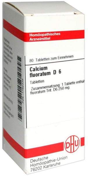 Dhu Calcium Fluoratum D6 80 Tabletten